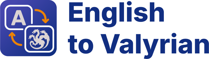 EnglishToValyrian.com logo